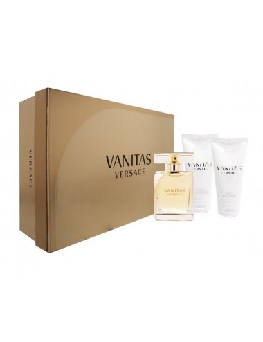 Versace Vanitas Eau de Parfum Spray 50ml + Body Lotion & Shower Gel