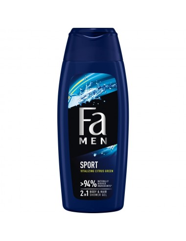 Men Sport żel pod prysznic z formułą 2w1 o zapachu zielonych 