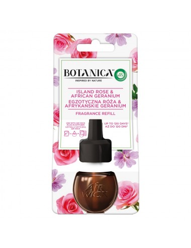 Air Wick-Botanica contribution to the electric freshener Exotic Rose