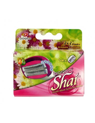 Dorco Women Shai Cartridges for the Razor 4 pcs