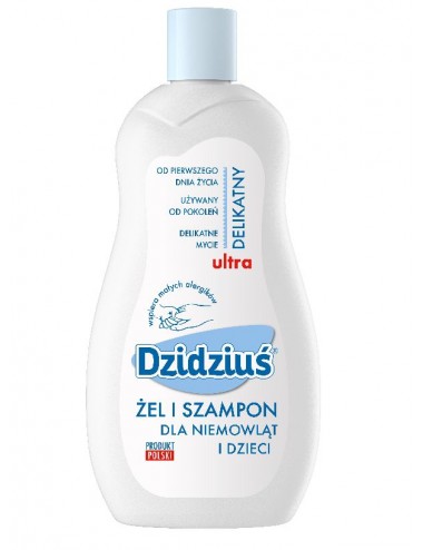Dzidziu - Ultra-Gentle Gel and Shampoo for Babies and Children 500ml