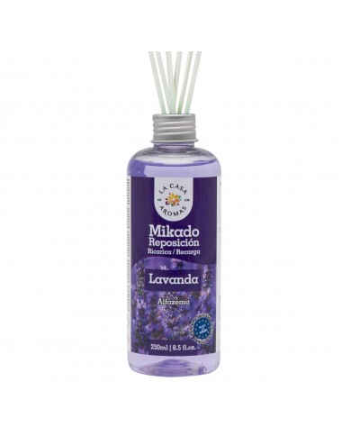 La Casa de los aromas-Mikado Reposicion Fragrance Oil Stock Lavender 250ml