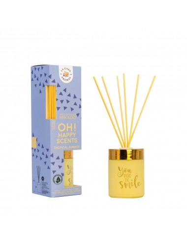 La casa de los aromas-Oh! Happy Scents scented sticks Tropical Summer 100ml