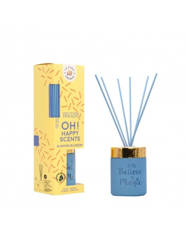 La casa de los aromas-Oh! Happy Scents fragrance sticks Almond Blossom 100ml