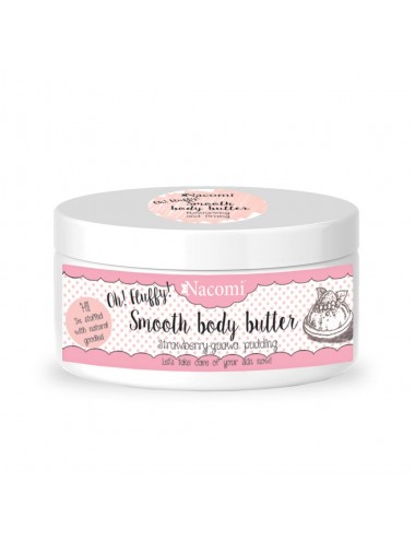 Nacomi - Smooth Body Butter Strawberry Guava Pudding 100g