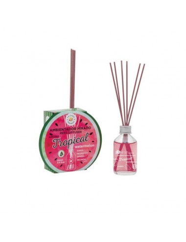 La Casa de los Aromas-Reed Diffuser Tropical aromatic oil with sticks Watermelon 100ml