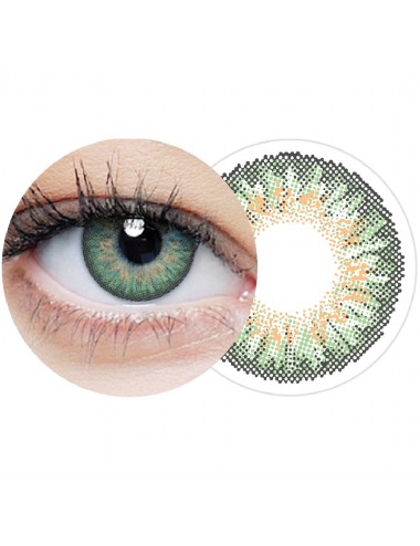 Clearcolor 1-day Green jednodniowe kolorowe soczewki kontaktowe 