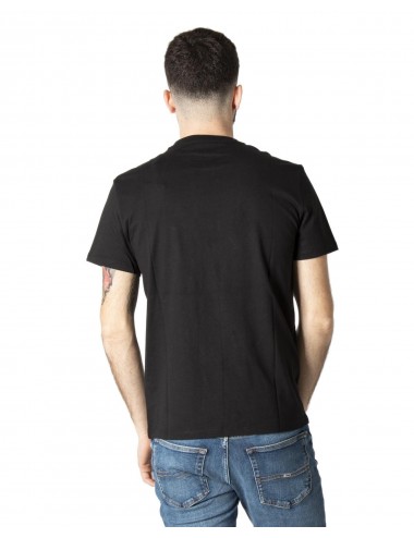 Armani Exchange Men's T-Shirt Logo-Print-Black