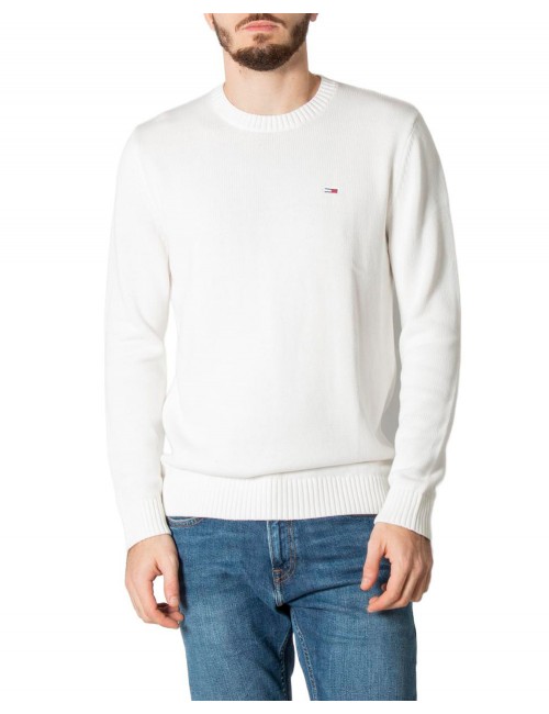Tommy Hilfiger Jeans Men's Knitwear-White