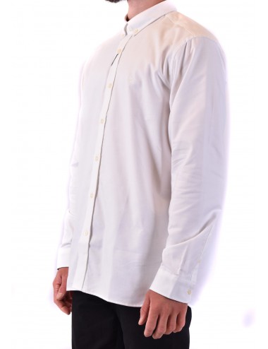 Burberry Men's Shirts Long Sleeves-White