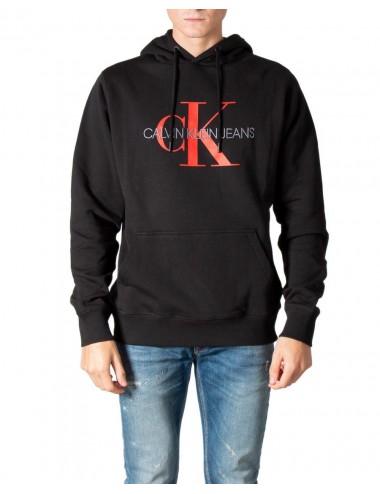 Calvin Klein Jeans Logo Print Men's Sweatshirt Black