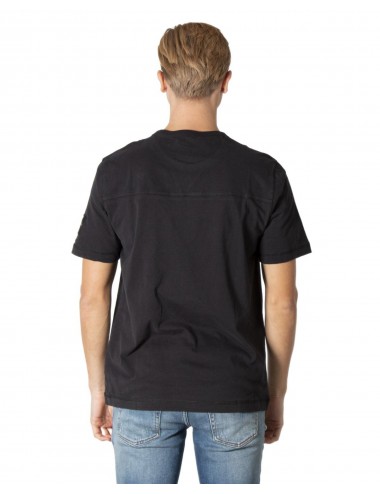 Calvin Klein Jeans Men's T-Shirt Plain Black