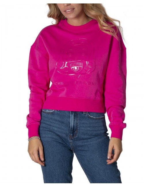 Chiara Ferragni Women's Sweatshirt Fuchsia