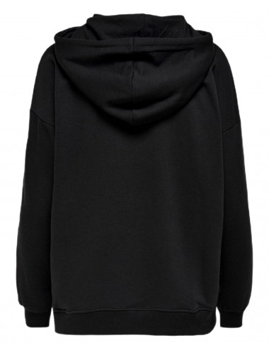 Only Women's Hoodie Sweatshirt Plain Black