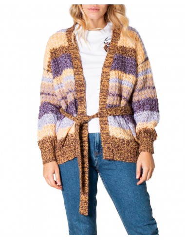 Vila Clothes Knitted-Colored-belted Cardigan