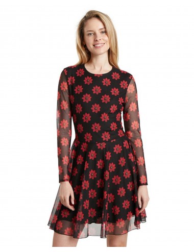 Desigual Women's Flower-Print_Mini Dress