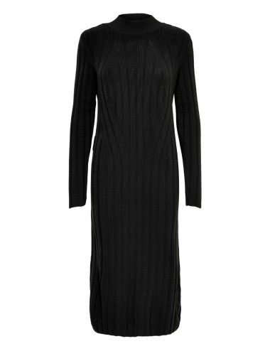 Only Knitted-Turtle Neck-Long Dress