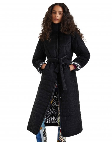 Desigual Women's Long Jacket Black