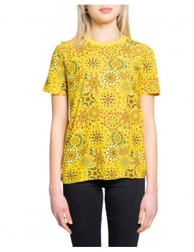 Desigual Women's T-Shirt Yellow