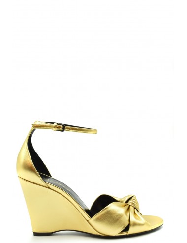 Saint Laurent Women's Sandals Gold