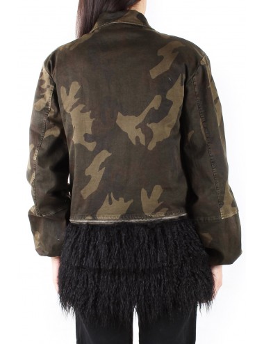 Sexy Woman Camouflage Jacket