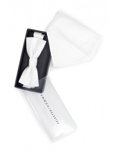 Selected Men's Bow Tie White