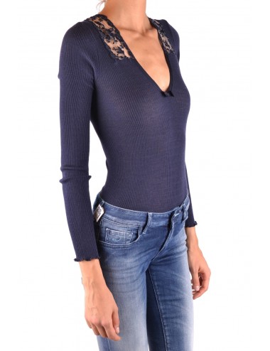 Pinko Long Sleeves-V-Neckline-Fitted Tops