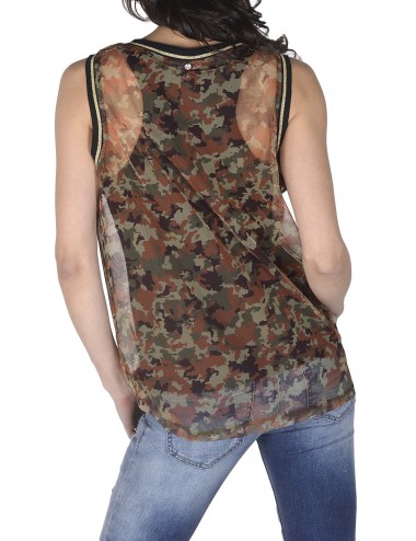 Sexy Woman Tops-Camouflage