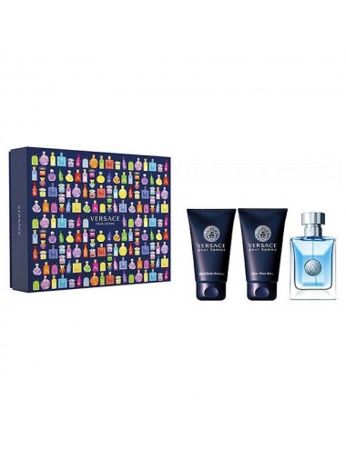 Versace Pour Homme Set 50ml Eau de Toilette + Aftershave Balm + Shower Gel