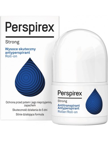 Perspirex-Strong antiperspirant roll-on strongest protection 20ml