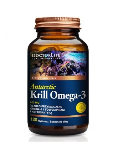 Antarctic Krill Omega-3 szybko przyswajalne omega-3 z fosfolipid