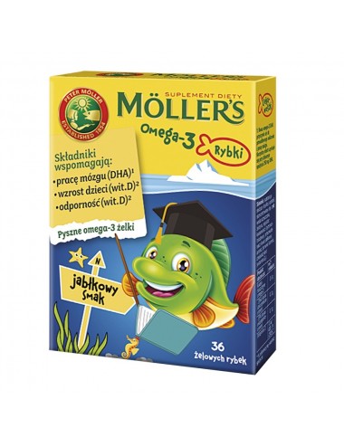 Miller's-Omega-3 Fish jellies with omega-3 acids and vitamin D3 for children