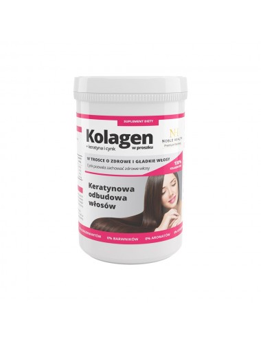 Noble Health-Premium Wellness collagen in powder + keratin and zinc 100g