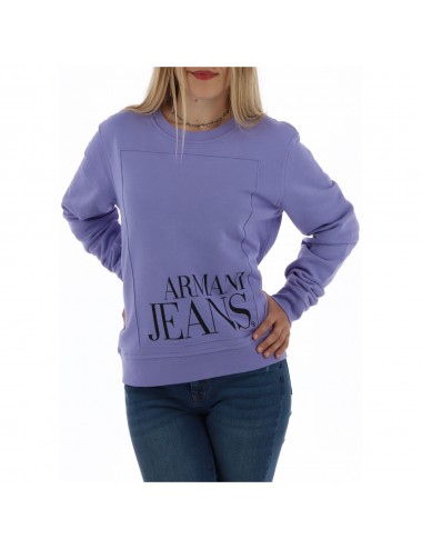 Armani Jeans Women's Sweatshirt Purple
