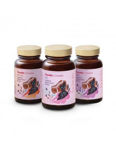 HealthLabs-ThyroMe Complex Morning & Day & Night daily support of the thyroid gland