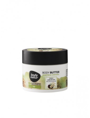 Body Natur-Body Creamy Butter Coconut Oil and Rice 200ml