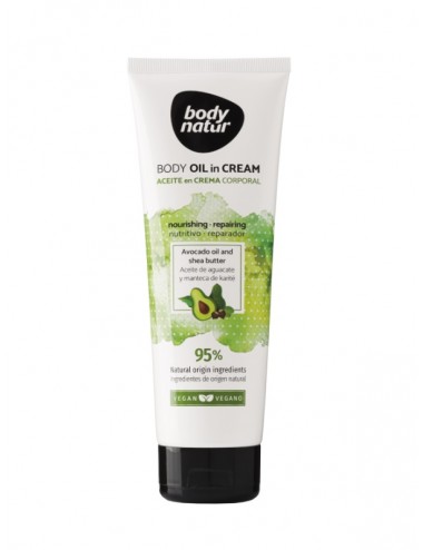 Body Natur-Body Oil In Cream nourishing Avocado Oil