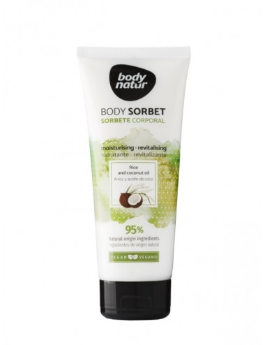 Body Natur-Body sorbet moisturizing and revitalizing Coconut Oil