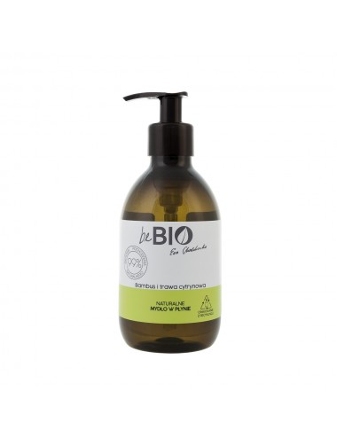 BeBio Ewa Chodakowska-Natural liquid soap Bamboo and Lemongrass 300ml