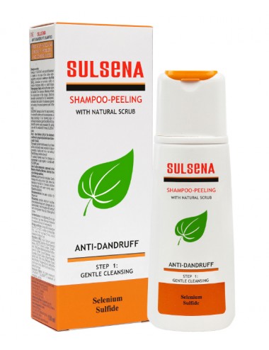 Sulsena-Anti-Dandruff Shampoo with natural exfoliation