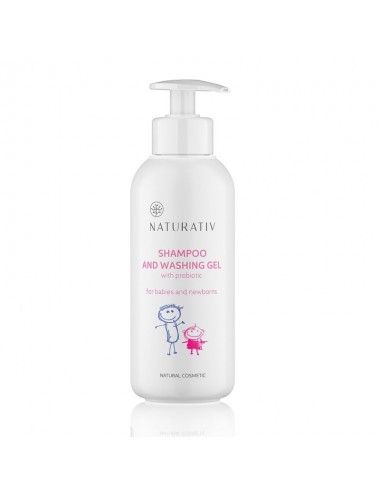 Naturative-Washing Gel For Babies and Newborns shampoo and lotion