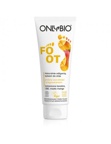 OnlyBio-Foot naturally nourishing foot balm 75ml