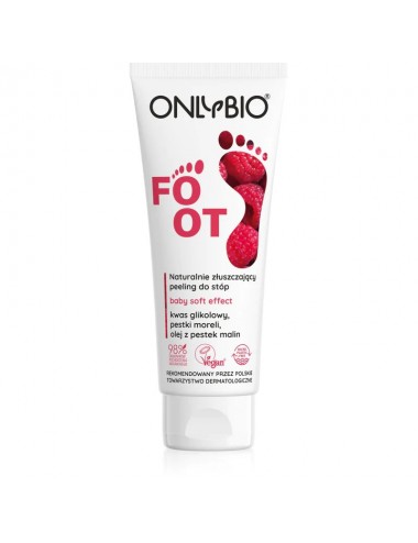 OnlyBio-Foot naturally exfoliating foot scrub 75ml