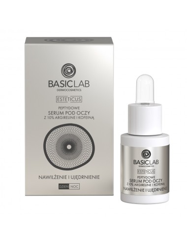 BasicLab-Esteticus peptide eye serum with 10% argireline and caffeine 1