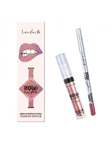 Holo Lips Liquid Lip Topper & Lip Pencil wielofunkcyjny zestaw d