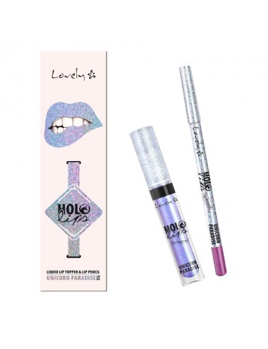 Holo Lips Liquid Lip Topper & Lip Pencil wielofunkcyjny zestaw d