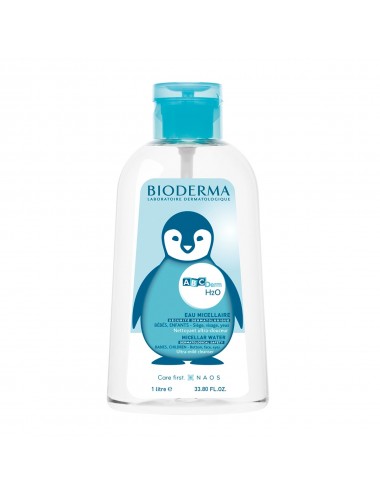 Bioderma-ABC Derm H2O micellar water for cleansing the skin of babies