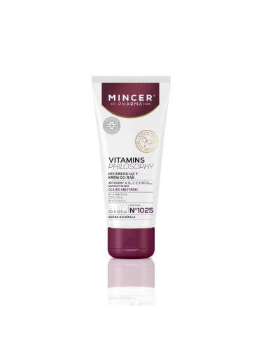Mincer Pharma-Vitamins Philosophy Regenerating Hand Cream No. 1025 100ml
