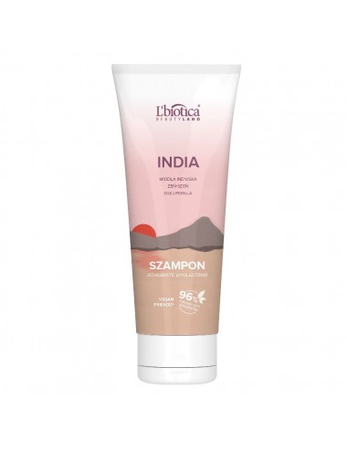 Beauty Land India szampon do włosów Miodla Indyjska i Żeń-Sz